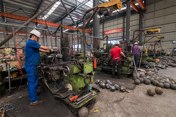 老河口网架配件车间